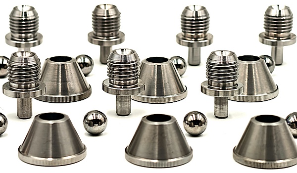 Наконечники шариковые 10 мм и разъёмные оправки для твердомера Бринелля - производство «Восток-7»