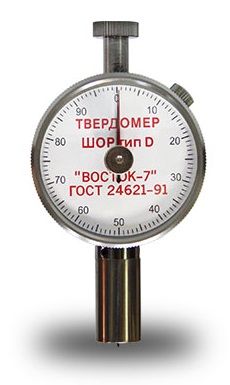 ТВР-D твердомер (дюрометр) Шора тип D с аналоговым индикатором с поверкой