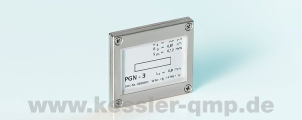 PGN меры шероховатости для поверки приборов для измерений шероховатости поверхности