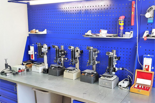 Ремонт и юстировка стационарных микротвердомеров Виккерса ПМТ-3, ПМТ-3М - ГРСИ 8464-81, 12852-91 (этап 1: диагностика)