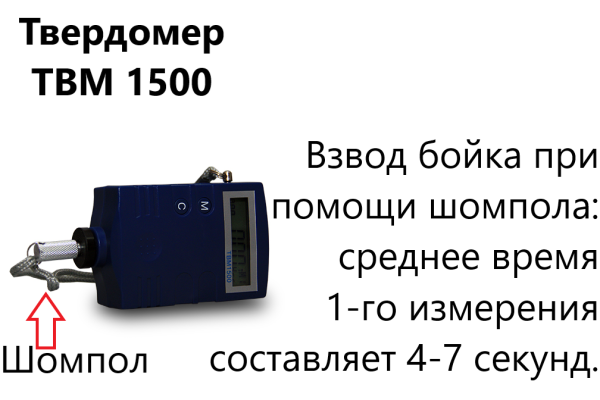 ТВМ 1500 твердомер динамический с поверкой