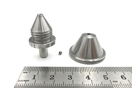 Наконечник шариковый 2,5 мм с разъёмной оправкой к твердомерам Бринелля