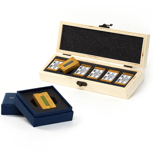 ПРО-10 меры шероховатости эталонные, разряд 1 по ГОСТ 8.296-2015, параметр Ra номиналы: