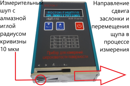 Профилометр ИШП-110 с поверкой