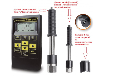 Динамический твердомер ТКМ-359М