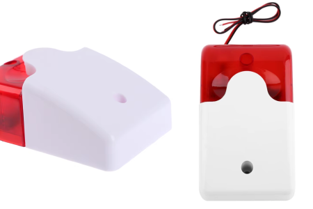 Термогигрометр В7-985F настольный и настенный цифровой для помещений со светошумовой сиреной с поверкой