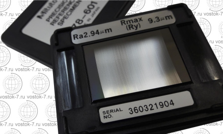 Mitutoyo 178-602 мера шероховатости, параметры Ra 2,94 мкм; R max (Ry) 9,3 мкм
