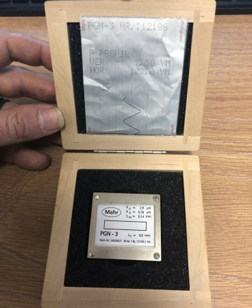 PGN меры шероховатости для поверки приборов для измерений шероховатости поверхности