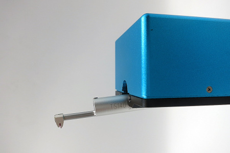 Датчик TS140 (для криволинейной поверхности) в профилометре ИШП-210