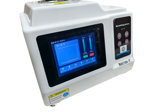 ZXQ-1H B7 пресс лабораторный металлографический для горячей запрессовки образцов, автоматический, с водяным охлаждением