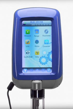 Ротационный цифровой вискозиметр BGD 155/3SR с поверкой (экран управления)