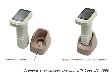 Портативный спектрофотометр CHN Spec DS-700D - Зарядка прибора