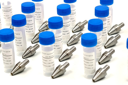 Купить наконечник алмазный (индентор с алмазом массой 0,4 карата) для твердомеров Виккерса - в наличии на складе у производителя