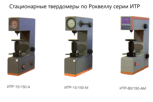 Стационарный твердомер по Роквеллу ИТР-60/150-Р с поверкой