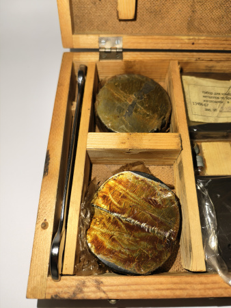 ЗИП к твердомеру ТШ-2/ТШ-2М (меры твердости, столики, инденторы, шарики, пружины)