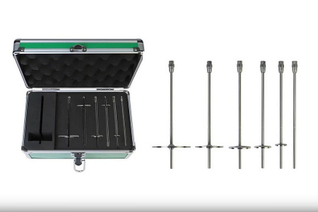 Ротационный цифровой вискозиметр BGD 155/4SR с поверкой (комплект измерительных шпинделей)