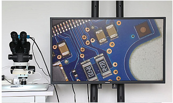 Стереоскопический тринокулярный микроскоп Eakins STL с камерой 48 Мп