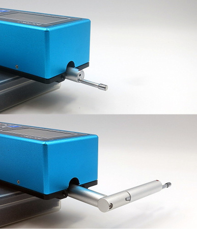 Прямоугольный стержень TS90 в профилометре ИШП-210