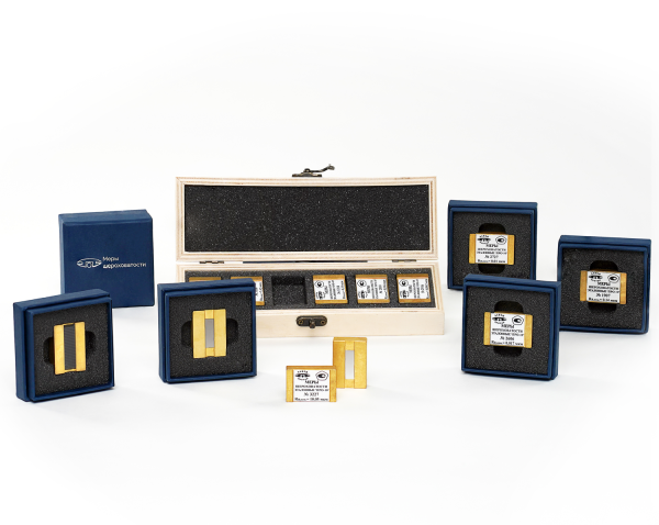 ПРО-10 меры шероховатости эталонные, разряд 1 по ГОСТ 8.296-2015, параметр Ra номиналы: