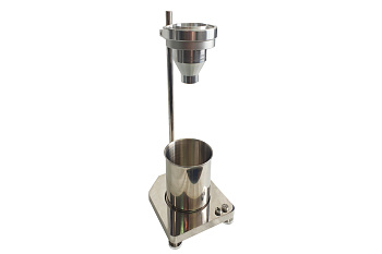 Штатив-стойка из нержавеющей стали со встроенным пузырьковым уровнем и стальным приёмным сосудом арт. ТМТ12