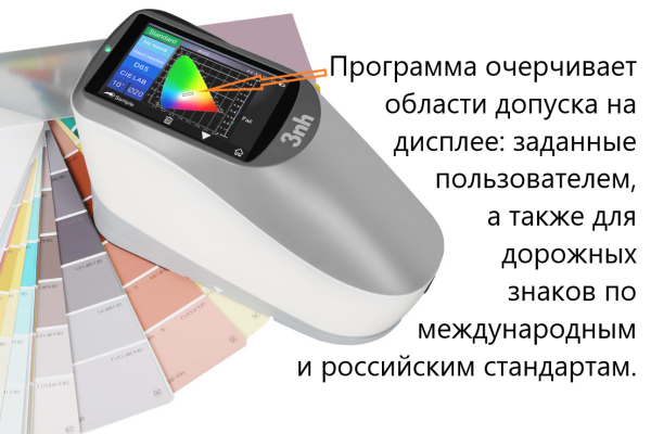 Спектрофотометр портативный YS4510 (кольцевое 45°/0)