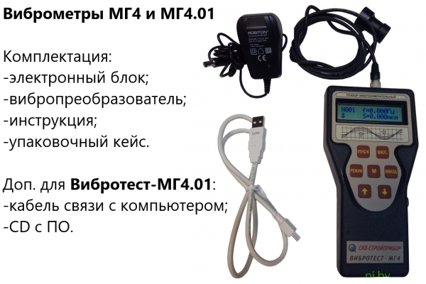 Виброметр ВИБРОТЕСТ-МГ4