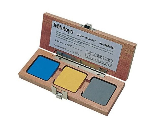 Mitutoyo 64AAA964 комплект мер твёрдости Шора тип A (3 шт НА)